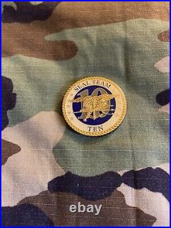 SEAL Team 10 Challenge Coin U. S. Navy