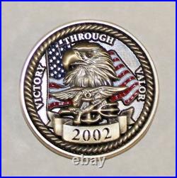SEAL Team 10 Fallujah OIF Combat Service Support DET 2 Navy 2007 Challenge Coin