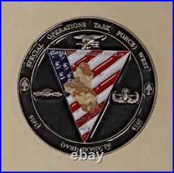 SEAL Team 1 / One Special Warfare SOTF-W 2018 Deployment Navy Challenge Coin