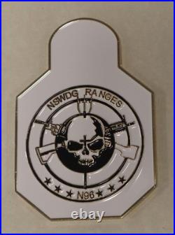 SEAL Team 6 DEVGRU/ NSWDG Ranges N96 Gunner's Mate Navy Challenge Coin