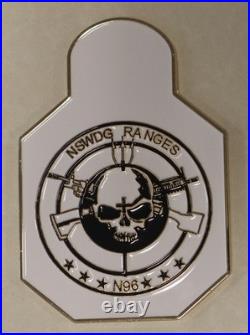 SEAL Team 6 DEVGRU/ NSWDG Ranges N96 Gunner's Mate Navy Challenge Coin