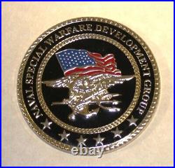 SEAL Team 6 / Six DEVGRU Seabee / CB Can Do Navy Challenge Coin