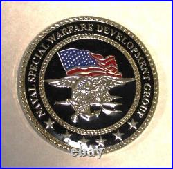 SEAL Team 6 / Six DEVGRU Seabee / CB Can Do Navy Challenge Coin