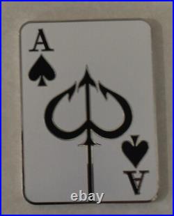 SEAL Team 7, 1 Troop Alpha PLT Bad Karma Kill Card Navy Challenge Coin / Seven