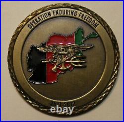 SEAL Team 7, 1 Troop OND/OEF 2011-2012 Afghanistan Navy Challenge Coin