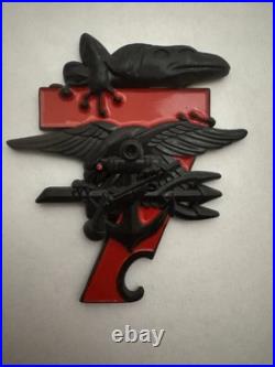 SEAL Team 7 Challenge Coin Acquired While Active Duty Navy Rare SEAL Team 7 Challenge Coin Acquired While Active Duty Navy Rare
