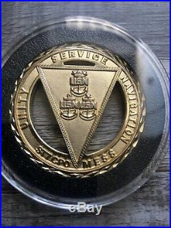 SEAL Team 7 ST7 CPO Chiefs Mess Navy Challenge Coin RARE