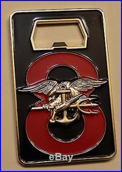 SEAL Team 8 Naval Special Warfare Kill Card Navy Challenge Coin
