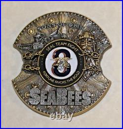 SEAL Team 8 Sons of Odin We Build We Fight Seabee / CB Navy Challenge Coin