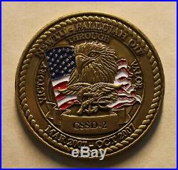 SEAL Team Ten / 10 Combat Service Support DET Two / 2 Navy 2007 Challenge Coin