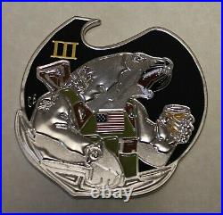 SEAL Team Three / 3 Navy SEAL Sammie and Frogman Freddie Challenge Coin