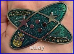 SEAL team 3 US Navy Master Chief SPECIAL COMMAND Challenge Coin Jay W. Schimke