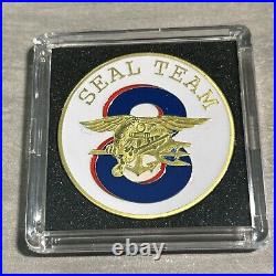 SET OF 12 US NAVY SEALS Challenge Coin Set LOT All US Navy Seal Teams w Cases