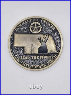 SUPER RARE / US Navy CPO Coin / USS Michael Murphy Commanding Officers Coins