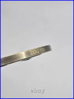 SUPER RARE / US Navy CPO Coin / USS Michael Murphy Commanding Officers Coins