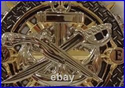 SWCC Compass Challenge Coin / NSW / SEAL TRIDENT / Rare original Navy BUDS