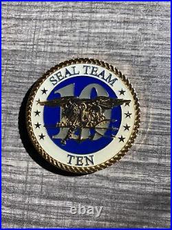 Seal Team 10 Challenge Coin Navy Memorabilia