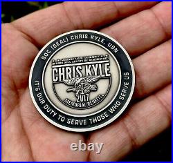 Seal Team 3 Navy Seals Chris Kyle Vietnam Memorial Sniper Nsw Cpo Challenge Coin