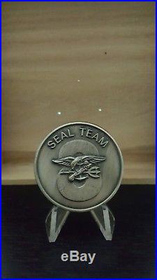 Seal Team Eight Freddie and Sammie Navy silver Challenge Coin 8