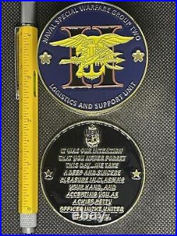 Serialized FY-21 NSWG-2 ST8 10 4 2 Tradet Stack Initiation Navy Challenge Coins