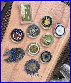 Set of 10 Navy Challenge Coin set 1 Low Price Set of 10 Navy Challenge Coin set 1 Low Price