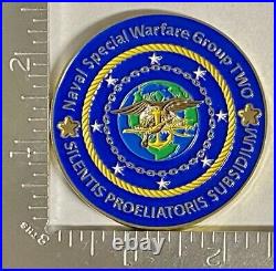 Set of 8 United States Navy SEALS Chief Petty Officer CPO NSWG-2 Challenge Coins