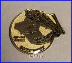 Sniper Chris Kyle SEAL Team 3/8 Last Deployment SOTF-W 2008 Navy Challenge Coin