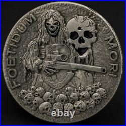 Sniper FSTF Foetidum Mori 3D Challenge Coin AmericanSnipers.org Face Shoot
