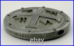 Sniper FSTF Foetidum Mori 3D Challenge Coin AmericanSnipers.org Face Shoot