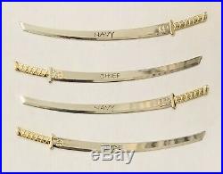 Sought After-Japenese Samurai Navy Chief/CPO Challenge Coin-Detachable Swords
