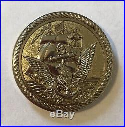 Sought After- MCPON 11 Joe Campa Navy Chief/CPO Challenge Coin. 100% Authentic