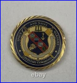 Space And Naval Warfare Systems Navy USN TEAM SPAWAR 2 Challenge Coin