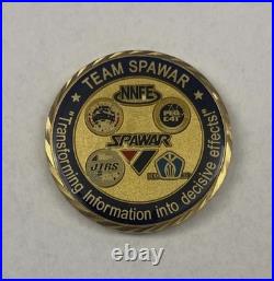 Space And Naval Warfare Systems Navy USN TEAM SPAWAR 2 Challenge Coin