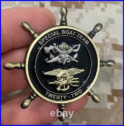 Special Boat Team 22 SBT-22 US Navy SEAL SWCC SOF Tier 1 SMU Challenge Coin