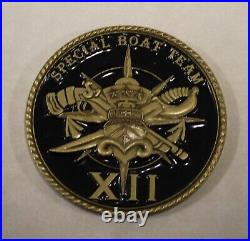 Special Boat Team Twelve SBT-12 Troop 2 / Two Navy Challenge Coin / SEALs