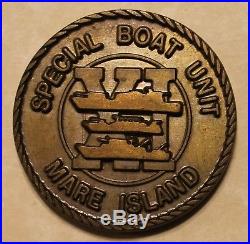 Special Boat Unit SBU-11 Mare Island PBR Brown Water Navy Challenge Coin / SEALs