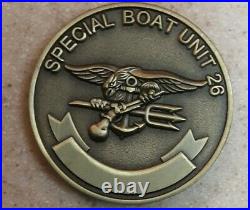 Special Boat Unit SBU-26 Special Warfare SWCC Panama Navy Challenge Coin SEALs