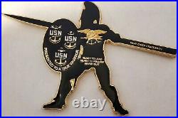 Special Operations Command Central CPO Mess Navy Chief Spartan Warrior Coin
