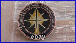 Special Operations Command North Navy SEAL RADM Kerry Metz Challenge Coin #C307