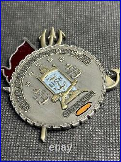 Special Reconnaissance Team 1 One NSW Serialized Navy SEAL Chief Challenge Coin