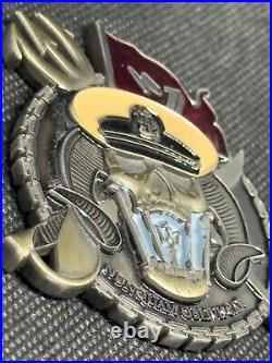 Special Reconnaissance Team 1 One NSW Serialized Navy SEAL Chief Challenge Coin