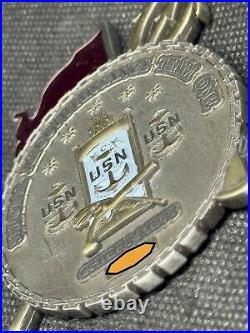 Special Reconnaissance Team 1 One NSW Serialized Navy SEAL Chief Challenge Coin