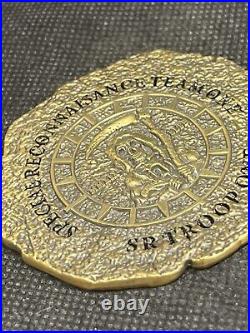 Special Reconnaissance Team One, 1 Troop Serial #'d SEALs Navy Challenge Coin