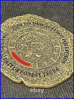 Special Reconnaissance Team One, 1 Troop Serial #'d SEALs Navy Challenge Coin