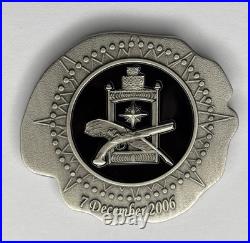 Special Reconnaissance Team One SEALs 2006 Silver Toned Navy Challenge Coin