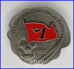 Special Reconnaissance Team One SEALs 2006 Silver Toned Navy Challenge Coin