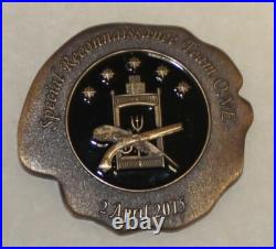 Special Reconnaissance Team One SRT-1 SEAL 7 Dec 2006 UXS Navy Challenge Coin