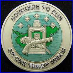 Special Reconnaissance Team One Troop SRT-1 Navy SEAL Challenge Coin