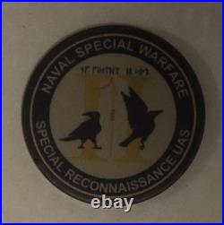 Special Reconnaissance Team SRT-2 SEAL Double Raven UAS Navy Chip Challenge Coin