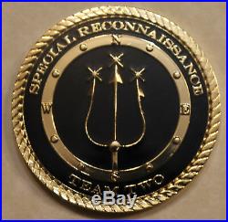 Special Reconnaissance Team Two SEALs Chiefs Mess Navy Challenge Coin